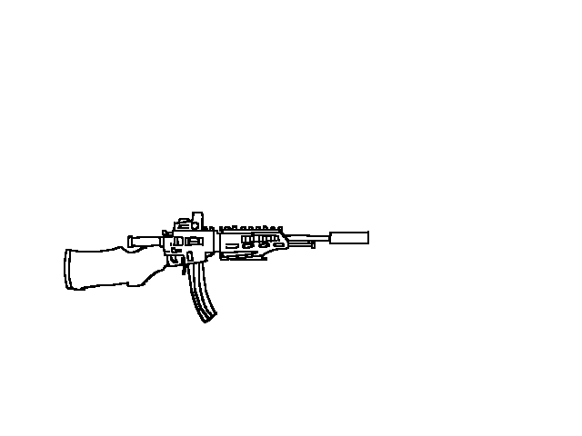 ar-styled, rifle stock, 7.62x25mm, suppressed carb