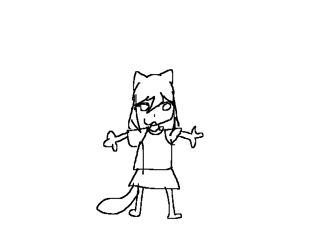 almost forgot to draw catgirls