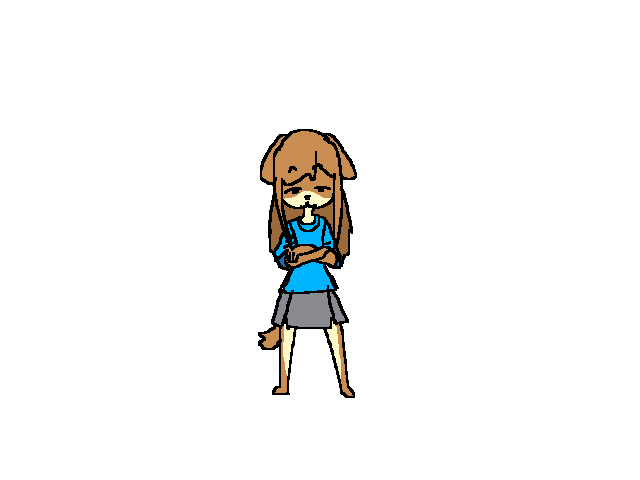 dog woman