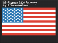 SEMIQUINCENTENNIAL (250th Anniversary) of the USA