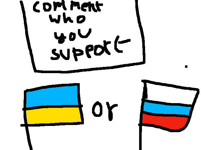 🇺🇦 or 🇷🇺