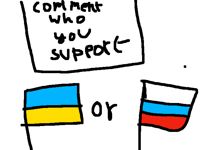 🇺🇦 or 🇷🇺