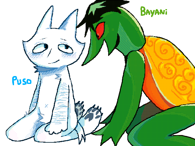 Puso and Bayani ψ(｀∇´)ψ