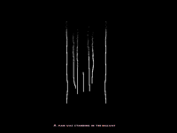 A man, was standing in the Holloway(maybe project)