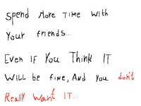 I just understood how important it is