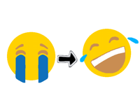 The”😭” emoji is dy*ng?!