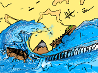 The Great wave off Kanagawa