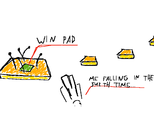 I almost touched the win pad😔🥀