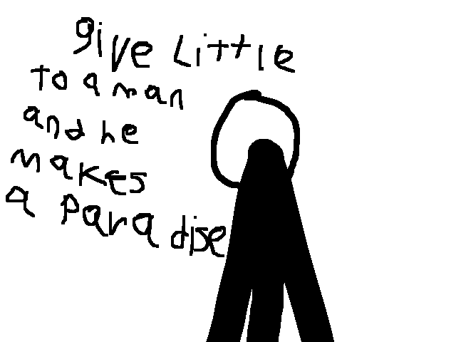 limmits = creativity, no limits = destruction