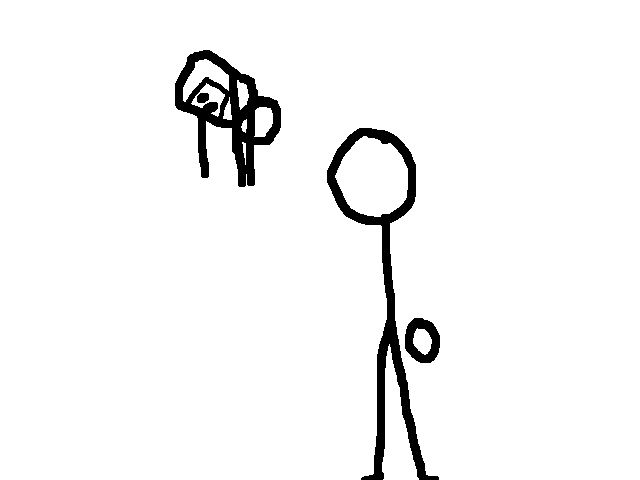 stick boy and stick kid