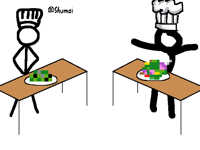 Cooking battle collab