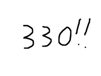 330!!!!!