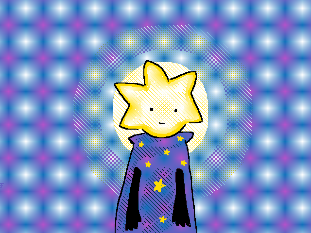 Starry face