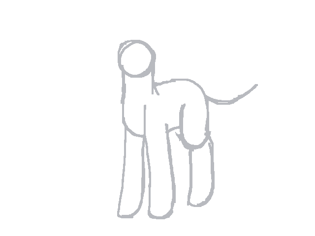 Animation study tail wag