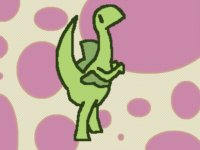 Raptor with circle background