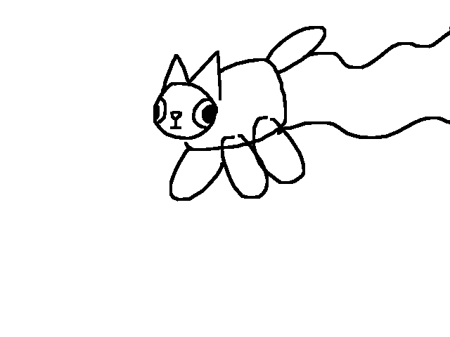 Nyan cat drawing
