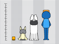 My OC’s height in cm