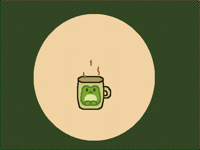 A cup of …