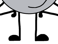 How does he put hands on hips if—?
