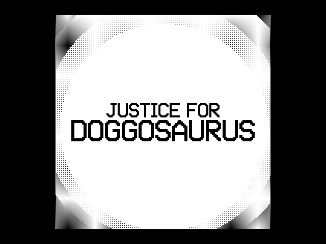 Justiça pro Doggosaurus