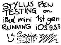 Stylus pen testing