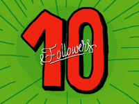 THANKS FOR 10 FOLLOWERS