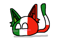 Italyball cat