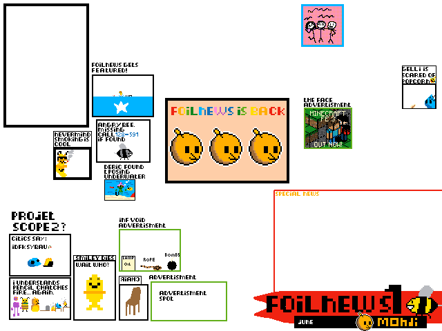 Foilnews: june (were back)