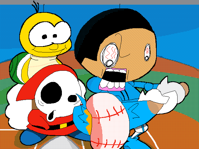 THIS IS TENGEN TOPPA SUPER SLUGGERS