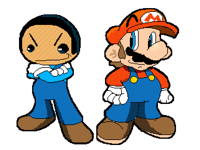 they think im sonic when im super like mario