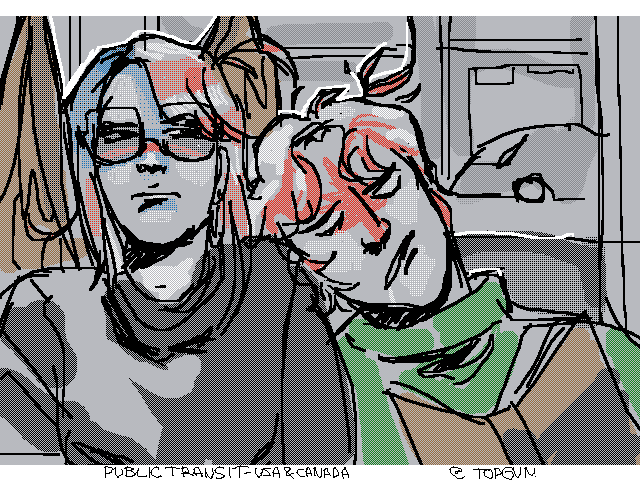 Public Transit - CountryHumans