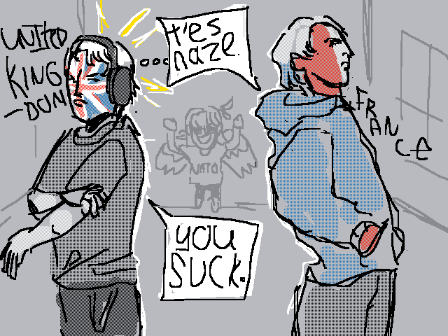 FR. UK. US. - Countryhumans