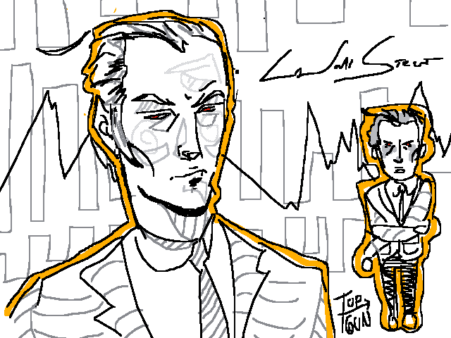 wall street personification