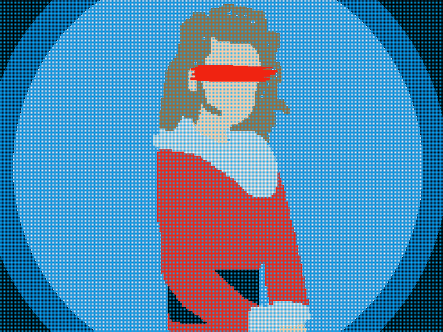 She’s defrosting….