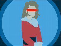 She’s defrosting….