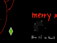 Me when practice Xmas chall: