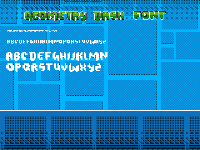 Jumper dash font