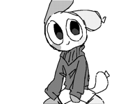 I gave him this sweater