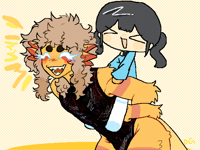 Piggyback Ride Collab with @Dreadi_Gul