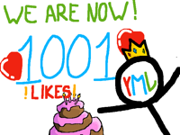 We are now 1001 likes