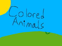 Colored Animals!
