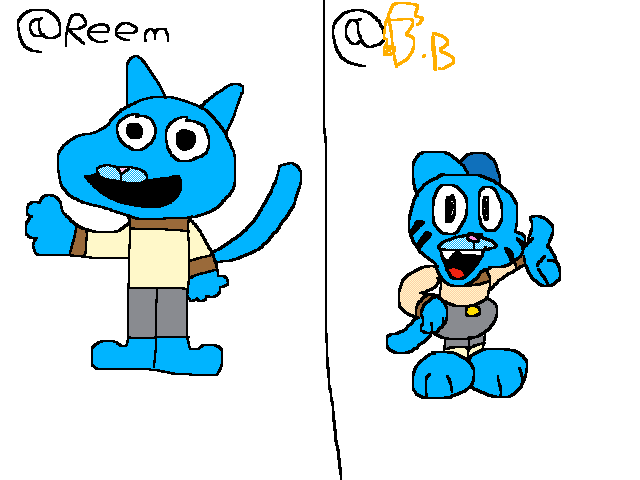 Collab Gumball and Darwin