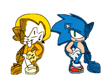 I love this style of sonic :D