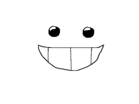 Hey look, a face