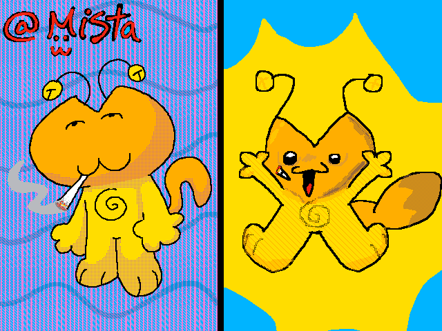 Draw jingle kitty in your style