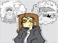 decisions decisions head ass