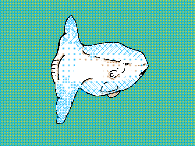 Giant sunfish 🐟