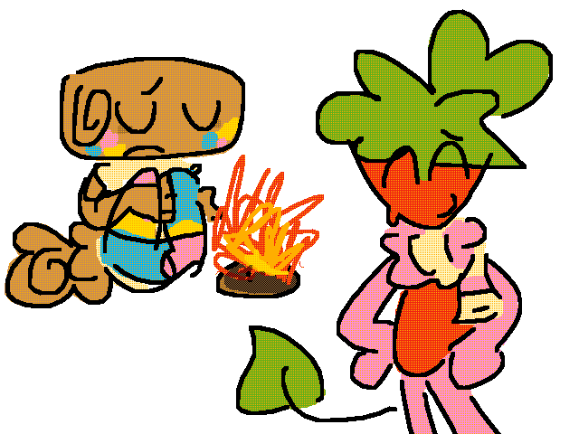 my bread was burnt to a crisp colored)