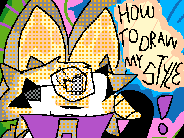 how to draw my style  ! (wip)