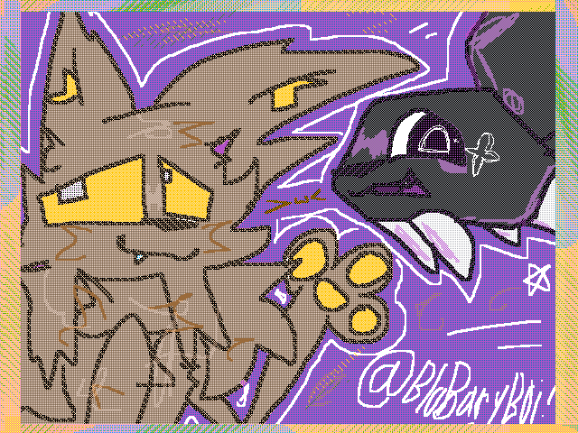 @BluBaryBoi fanart!!